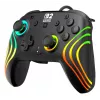 Gamepad Turtle Beach Afterglow Wave Melns vadu RGB kontrolieris Nintendo Switch / Switch 2, USB-C, 3 m kabelis