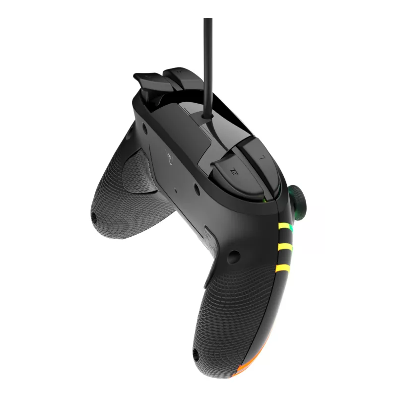 Gamepad Turtle Beach Afterglow Wave Melns vadu RGB kontrolieris Nintendo Switch / Switch 2, USB-C, 3 m kabelis