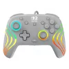 Vadu RGB spēļu kontrolieris Turtle Beach Afterglow Wave pelēkā krāsā — USB‑C, 3 m kabelis, paredzēts Nintendo Switch / Switch 2 / Switch OLED