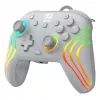 Vadu RGB spēļu kontrolieris Turtle Beach Afterglow Wave pelēkā krāsā — USB‑C, 3 m kabelis, paredzēts Nintendo Switch / Switch 2 / Switch OLED