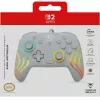 Vadu RGB spēļu kontrolieris Turtle Beach Afterglow Wave pelēkā krāsā — USB‑C, 3 m kabelis, paredzēts Nintendo Switch / Switch 2 / Switch OLED