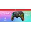 Bezvadu RGB spēļu kontrolieris Turtle Beach Afterglow Wave Melns priekš Nintendo Switch 2 — Bluetooth/USB-C, iebūvēta baterija 20 h, 3 m kabelis