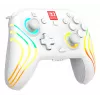 Bezvadu RGB spēļu kontrolieris Turtle Beach Afterglow Wave balta priekš Nintendo Switch 2, Bluetooth/USB-C, iebūvēta baterija 20h, 3m kabelis