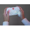 Bezvadu RGB spēļu kontrolieris Turtle Beach Afterglow Wave balta priekš Nintendo Switch 2, Bluetooth/USB-C, iebūvēta baterija 20h, 3m kabelis