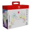 Bezvadu RGB spēļu kontrolieris Turtle Beach Afterglow Wave balta priekš Nintendo Switch 2, Bluetooth/USB-C, iebūvēta baterija 20h, 3m kabelis
