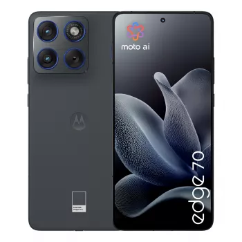 Viedtālrunis Motorola edge 70 — 6,7 collas (17 cm) OLED, Snapdragon 7 Gen 4, 8 GB RAM, 256 GB, Dual SIM, 5G, 4800 mAh, pelēks