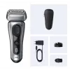 Elektriskais skuveklis BRAUN Series 8 8617S Wet&Dry SensoAdapt — folijas skuveklis, bezvada, uzlādējams