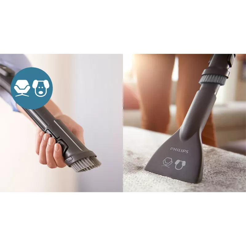 Philips 3000 sērija FC9334/09 putekļsūcējs 1.5 L cilindriskais putekļsūcējs sausajai tīrīšanai 900 W bez maisiņa