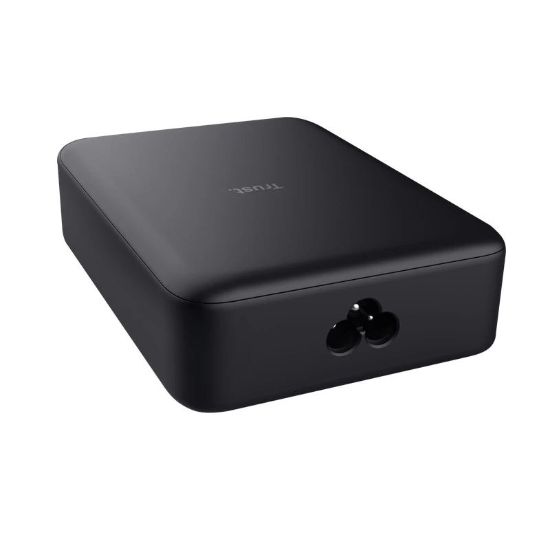AC lādētājs Trust Maxo Melns 20V 4 USB Type-C ātrā uzlāde