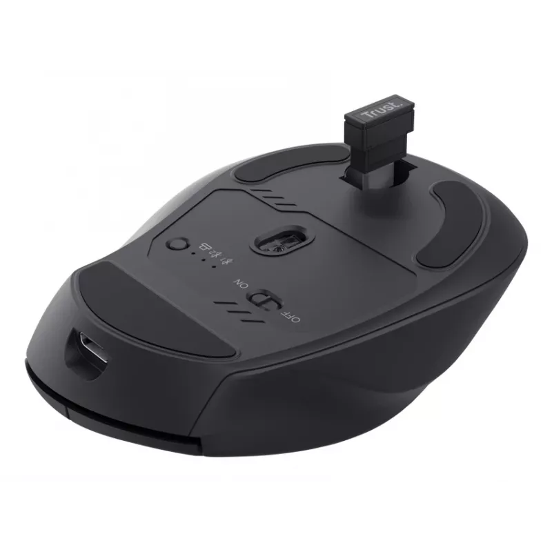 TRUST Niven labās rokas biroja bezvadu pele, RF + Bluetooth, 3200 DPI