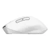 Bezvadu labās rokas biroja pele TRUST Niven — RF + Bluetooth, 3200 DPI, 7 pogas, ritenis, balta