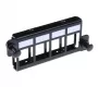 Adapteris ACT FA2057 4 x keystone UTP, melns