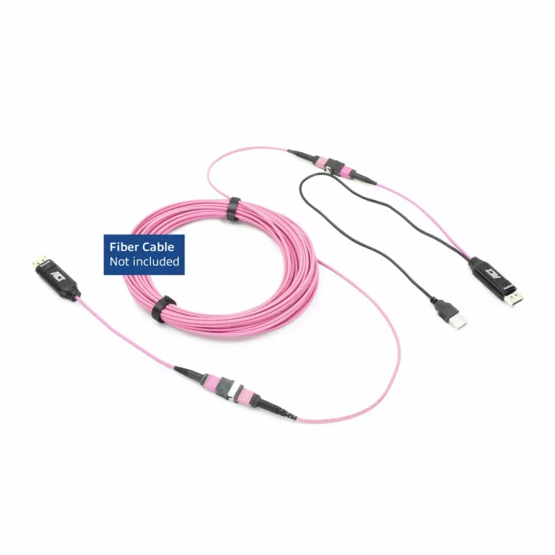 ACT DisplayPort uz MTP/MPO adapteru komplekts DisplayPort savienojuma pagarināšanai līdz 8K@60Hz