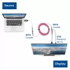 ACT DisplayPort uz MTP/MPO adapteru komplekts DisplayPort savienojuma pagarināšanai līdz 8K@60Hz