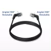 Tīkla kabelis ACT DD1901 Cat6 U/FTP (STP) 1 m RJ-45 melns