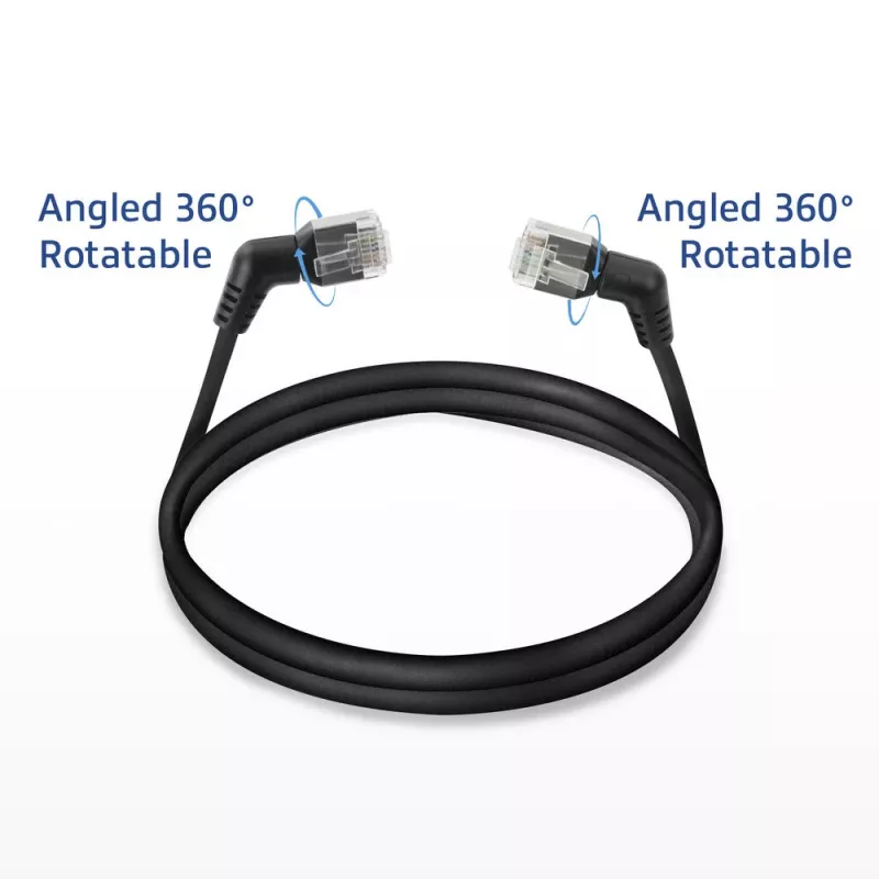 Tīkla kabelis ACT DD1902 Cat6 U/FTP (STP) 2 m RJ-45 uz RJ-45 Melns