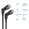 ACT tīkla kabelis DD1952 Cat6 U/FTP (STP) 0,25 m melns RJ-45 uz RJ-45