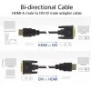 ACT AK3736 video kabeļa adapteris 3 m HDMI Type A (Standard) DVI-D melns