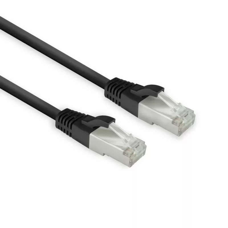 ACT FB8100 tīkla kabelis Melns 0.5 m Cat8 U/FTP (STP)