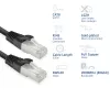 ACT FB8100 tīkla kabelis Melns 0.5 m Cat8 U/FTP (STP)