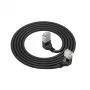 Tīkla kabelis ACT Cat6a U/UTP (UTP) DD7903 — RJ-45 uz RJ-45, 3 m, melns