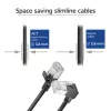 Tīkla ielāpu vads ACT DA4905 Cat6a U/FTP (STP) RJ-45 uz RJ-45 Melns 5 m