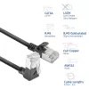Tīkla kabelis ACT DA4952 Cat6a U/FTP (STP) RJ-45 uz RJ-45 0,25 m Melns