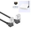 ACT Cat6a U/FTP (STP) tīkla kabelis DA6902, 2 m, RJ-45 uz RJ-45, Melns