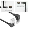 ACT Cat6a U/FTP (STP) tīkla kabelis DA7902 — 2 m, RJ‑45 uz RJ‑45, melns