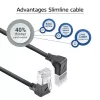 ACT Cat6a U/FTP (STP) tīkla kabelis DA7902 — 2 m, RJ‑45 uz RJ‑45, melns