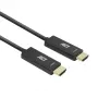 ACT HDMI aktīvais optiskais kabelis 90 m, Premium High Speed 4K v2.0, HDMI-A vīr.-HDMI-A vīr., 18 Gbit/s, LSZH, melns