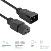 Strāvas vads ACT C20–C21 IEC60320 melns 2,5 m, 16 A, 250 V