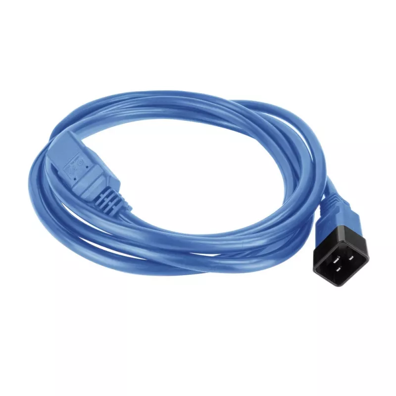 Strāvas vads ACT C20–C21 IEC60320 zils 16A 250V 2,5m