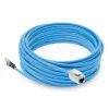 ACT Blue 85 meters S/FTP CAT6A B2ca PoE++ 100W solid prefab installation kabelis, RJ45 male – female