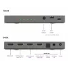 Video signāla pārveidotājs Marmitek 25008496 — HDMI ieeja uz HDMI/TOSLINK/3,5 mm izeju, līdz 7680×4320, 7.1 audio