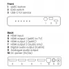 Video signāla pārveidotājs Marmitek 25008496 — HDMI ieeja uz HDMI/TOSLINK/3,5 mm izeju, līdz 7680×4320, 7.1 audio