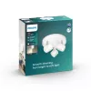 Griestu/sienas prožektors Philips Dimmable LED Star 3x 16,5 W, 2700 K, 1500 lm, IP20, Balts