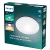 Philips Functional Moire griestu gaismeklis 10 W, LED, nemaināms(-i) gaismas avots(-i), 2700 K, 1000 lm, IP20, balts