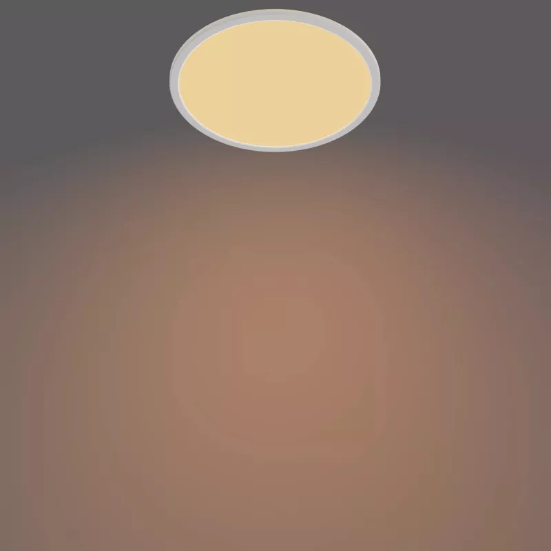 Griestu gaismeklis Philips Functional Super plāns 18 W LED, apaļš, balts, nenomaināms spuldzes modulis, 220–240 V