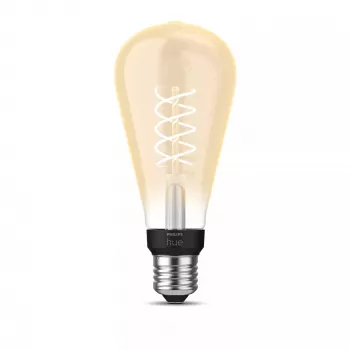 Viedā spuldze Philips 1 gab. ST72 E27 Filament Edison Bluetooth Zigbee