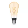 Viedā spuldze Philips 1 gab. ST72 E27 Filament Edison Bluetooth Zigbee