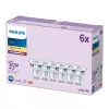 Philips Spot 35W PAR16 GU10 x6, 3,5 W, 35 W, GU10, 255 lm, 15000 h, silti balts