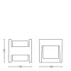 Āra sienas gaismeklis Signify Philips Arbour Wall Light 3.8 W LED antracīts