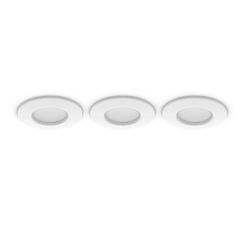 Iebūvējamais apgaismojuma spogulis Philips 929003712102, apaļš LED, 1× LED 1000 lm, IP44, regulējams, balts
