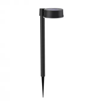 Philips Vynce staba/celiņa gaismeklis 1,5 W, āra staba/stabu apgaismojums, melns, plastmasa, IP44, terase, dārzs, III