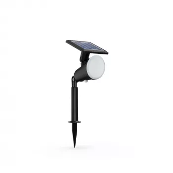 Philips Jivix Ground Spots/Spike 1.4W, Āra staba/sienas apgaismojums, Melna, Plastmasa, IP44, Terase, Dārzs, III