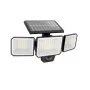 Philips Securit drošības apgaismojums, 8,7 W LED, saules enerģija, 5000 K, 4 V baterija, melns plastmasas korpuss