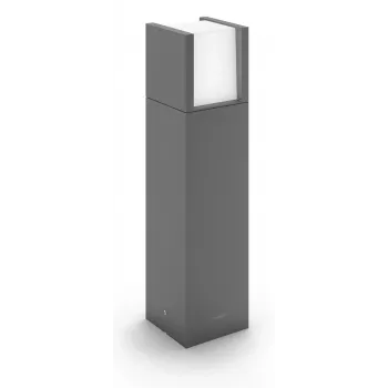 Āra staba/ceļa gaismeklis Philips Arbour 3,8 W LED antracīta, 220–240 V, metāla korpuss