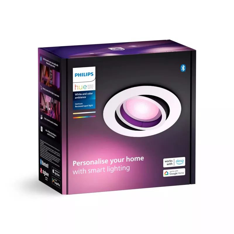 Philips Hue White and colour ambience Centura padziļinātais prožektors
