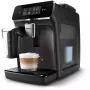 Espresso automāts Philips EP2334/10 – pilnībā automātisks galda virsmas, iebūvēta keramikas dzirnaviņas, piena tvertne, AquaClean filtrs, skārienekrāns, melns